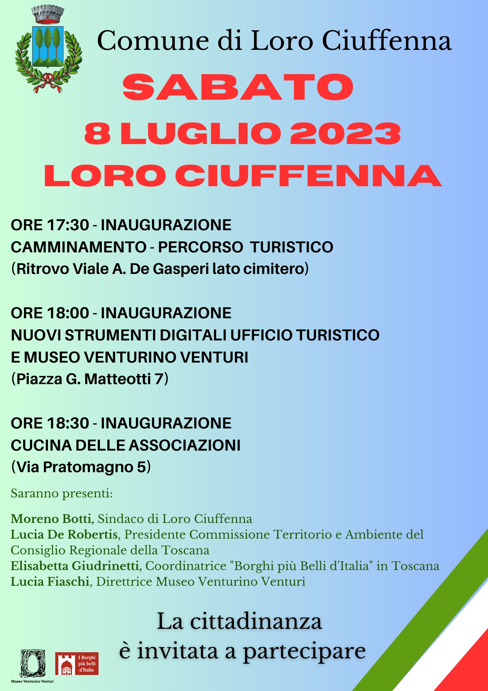 INAUGURAZIONE 8 LUGLIO 2023